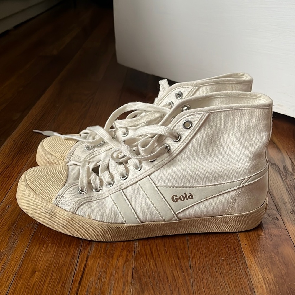 Goal high top sneakers